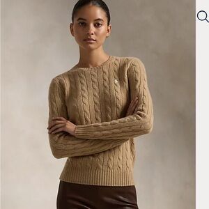 Cable knit sweater 100% cotton